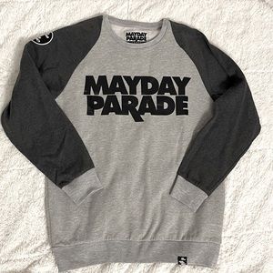 Mayday Parade Black Lines Sweatshirt - NEVER WORN